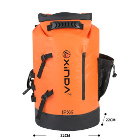 欣達 XINDA 30升 防水背包 | 溯溪包 橘色 IPX6 BAG03-30